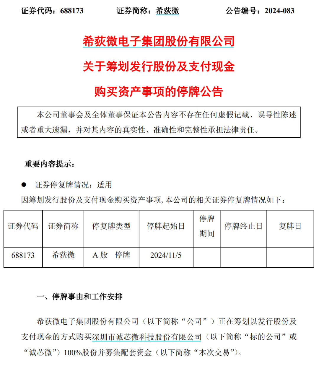 明起停牌！又有重磅宣布<strong></p>
<p>一元真相币</strong>，适用重大重组！