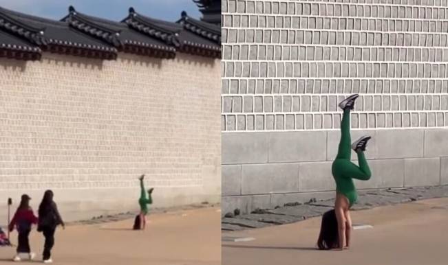 韩媒：越南一女子在首尔景福宫穿紧身衣练瑜伽引韩网民不满<strong></p>
<p>币先生</strong>，当事人回应
