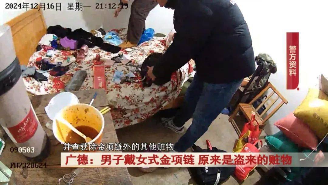 广德：男子戴女式金项链<strong></p>
<p>合约交易技巧</strong>，警方发现不对劲...