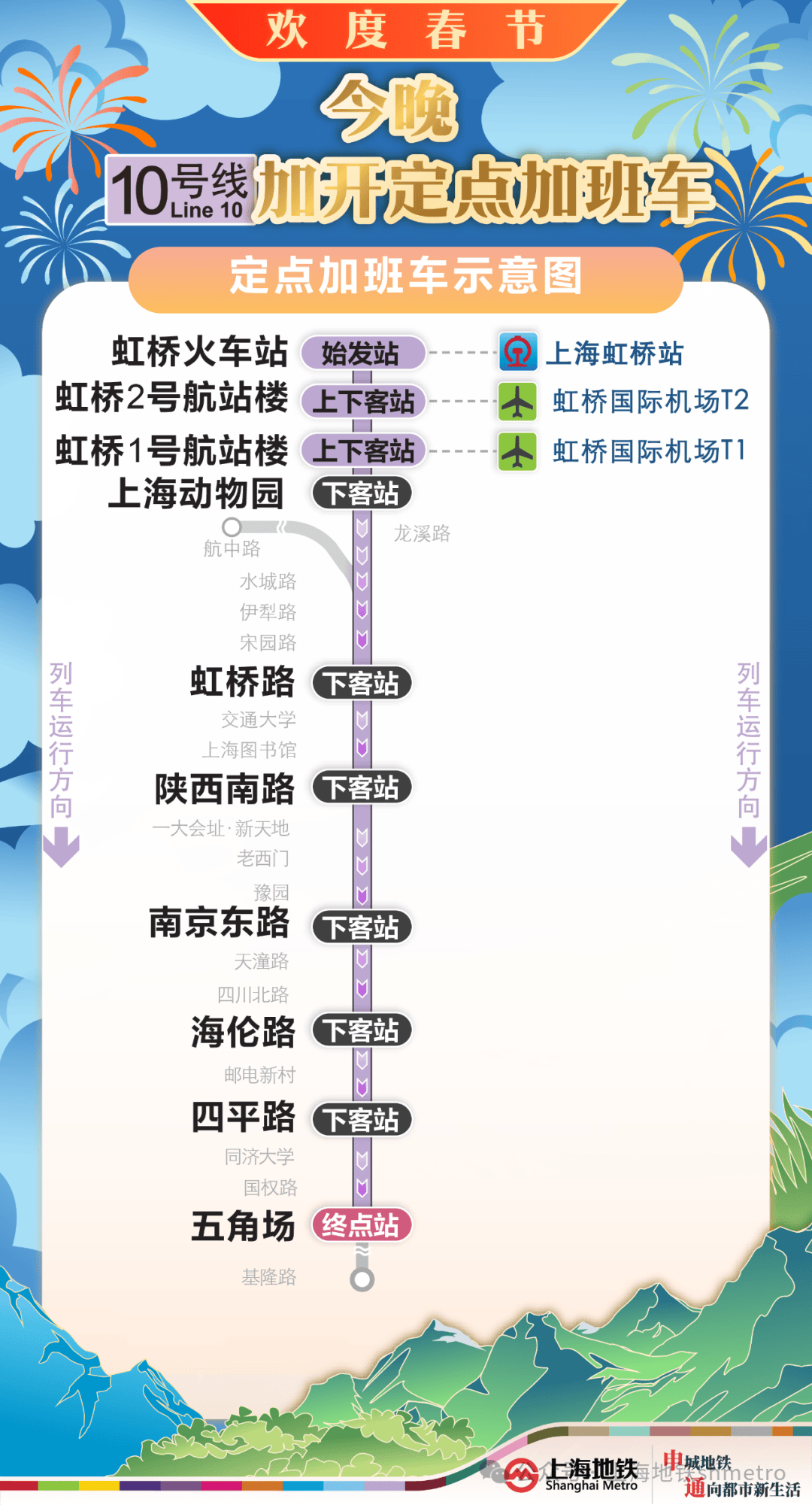 今晚地铁2、10、17号线增开定点加班车<strong></p>
<p>币居</strong>，具体加开方式请查收→