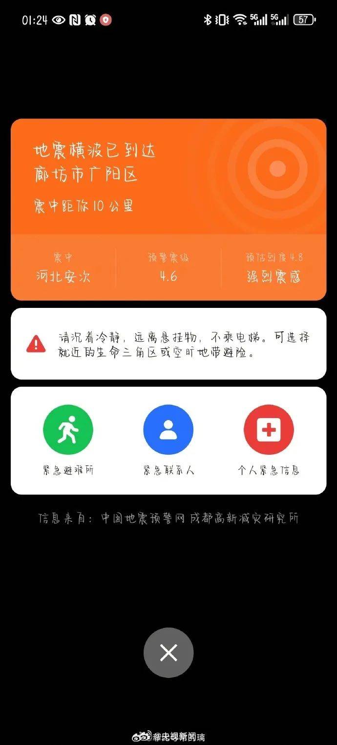 震醒了<strong></p>
<p>洛奇币</strong>！“北京震感”热搜第一！河北廊坊凌晨2次地震