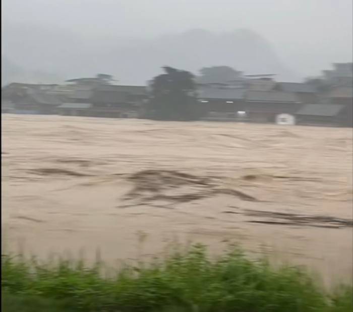贵州榕江全县被淹<strong></p>
<p>心币</strong>，“70年一遇”洪水如何形成？