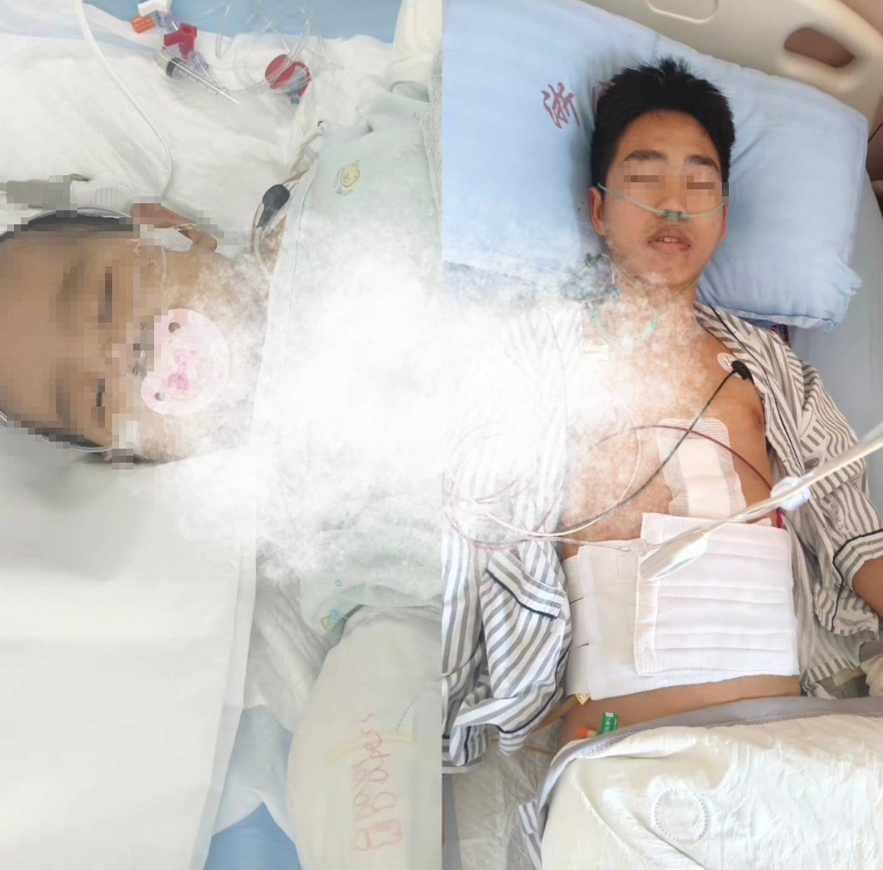奶奶在哭<strong></p>
<p>去装币</strong>，宝宝在笑！40天女婴重病，00后父亲割肝救女，术后这一幕让网友泪奔