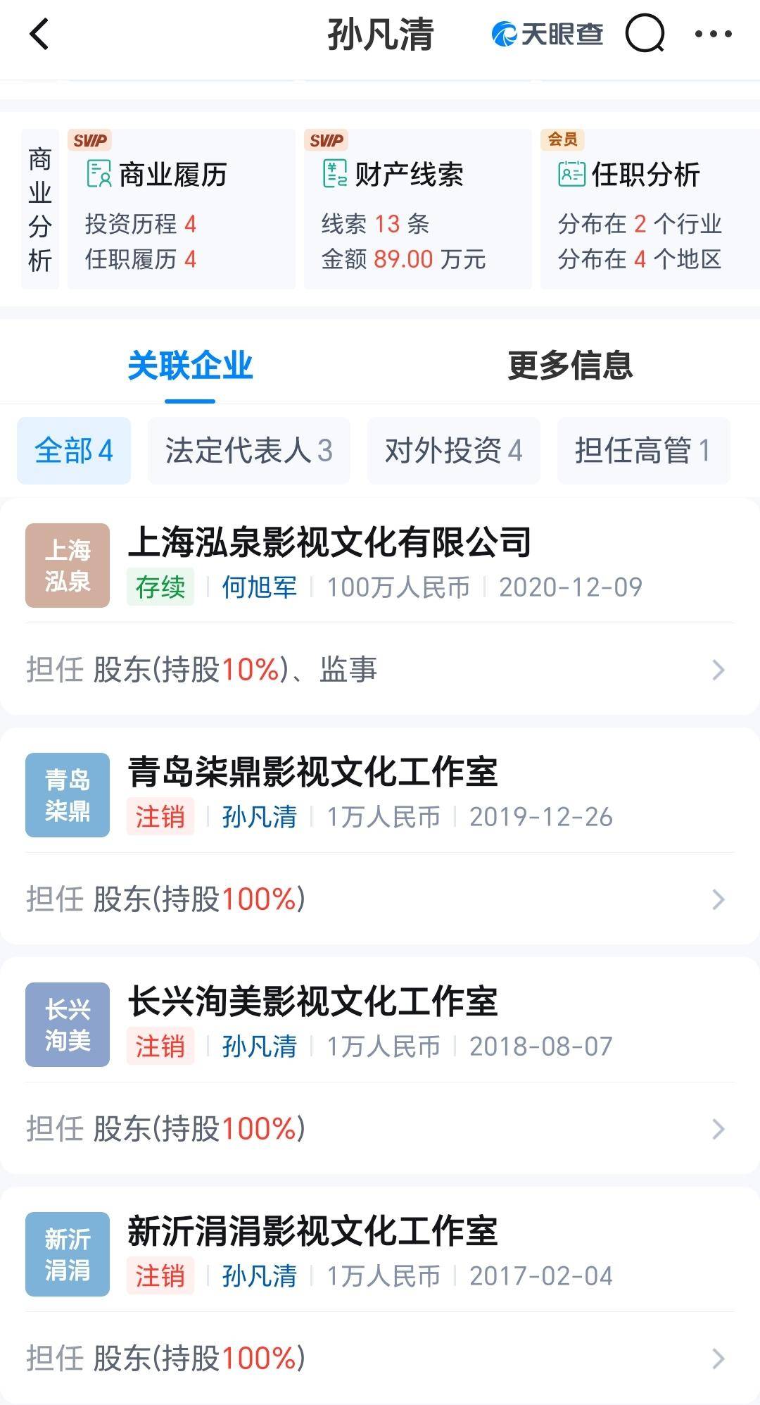 宋祖儿再次被实名举报<strong></p>
<p>币利网</strong>，持股公司目前存续一家