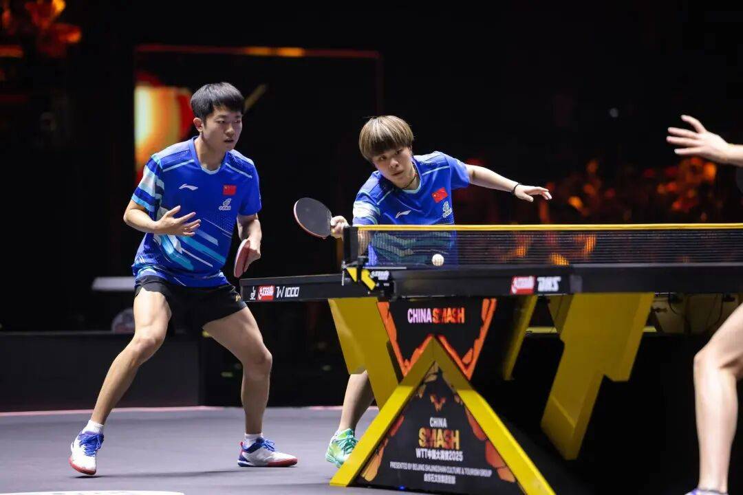 国乒提前锁定混双冠军<strong></p>
<p>久币网</strong>，男、女双打各有3对进4强 | WTT中国大满贯双打