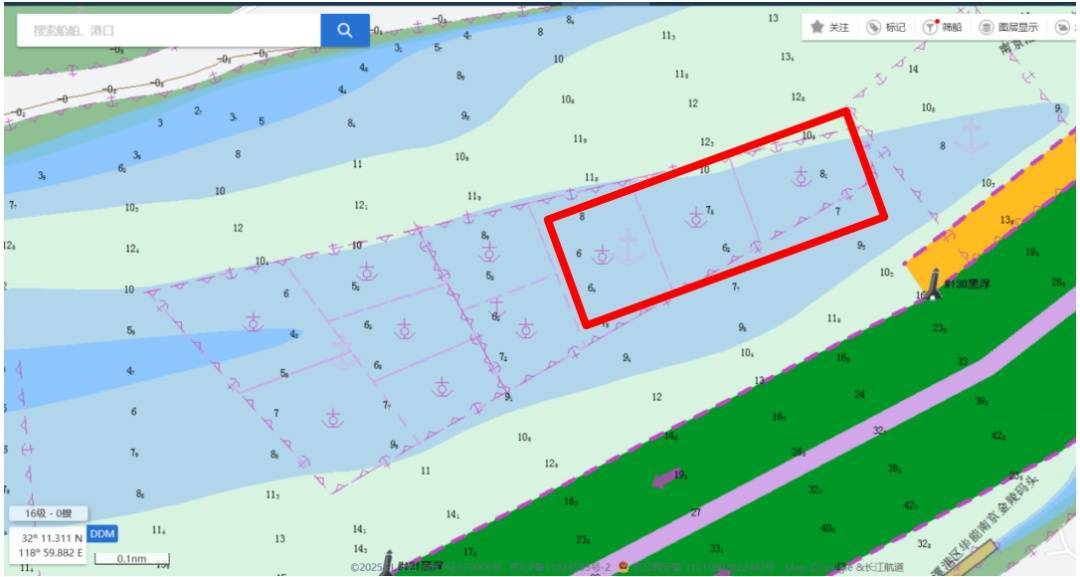 长江南京段水深异常<strong></p>
<p>罄币</strong>，江苏海事部门发布提醒